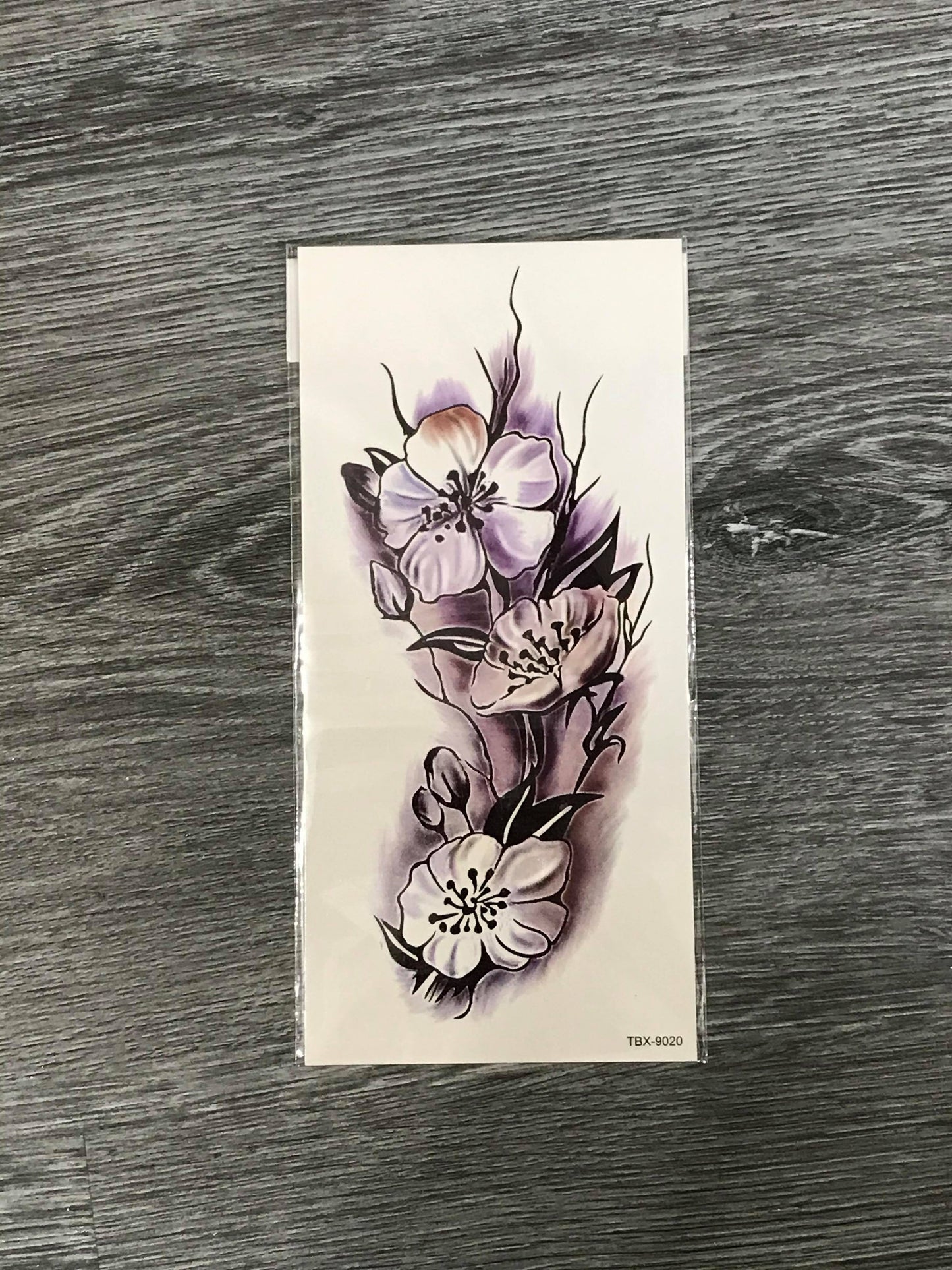 Rustic Flower Tattoo - TBX9020