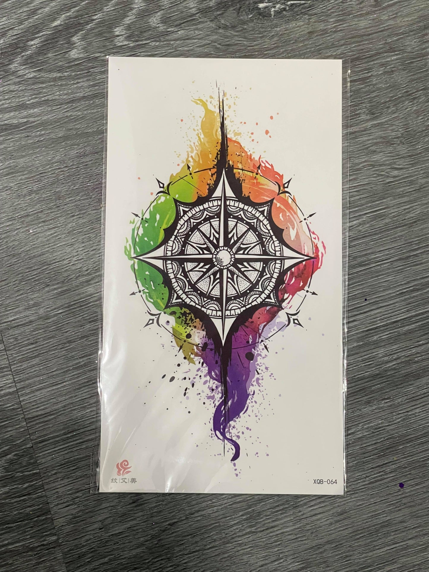 Watercolour Compass - XQB064/175