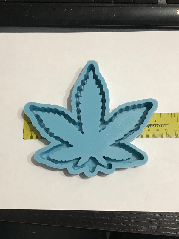Cannabis Ashtray and Coaster Mold